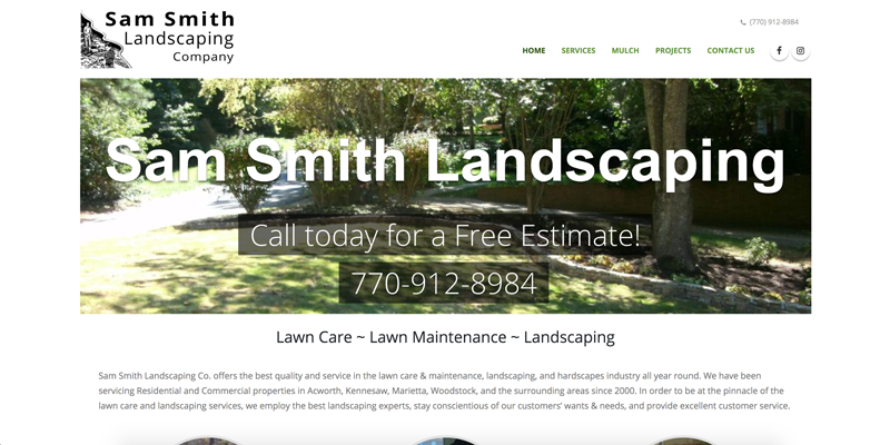 Sam Smith Landscaping